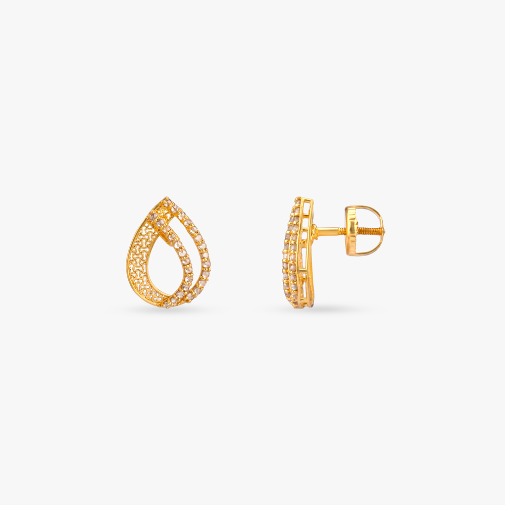 Celestia Teardrop Diamond Drop Earrings,,hi-res image number null