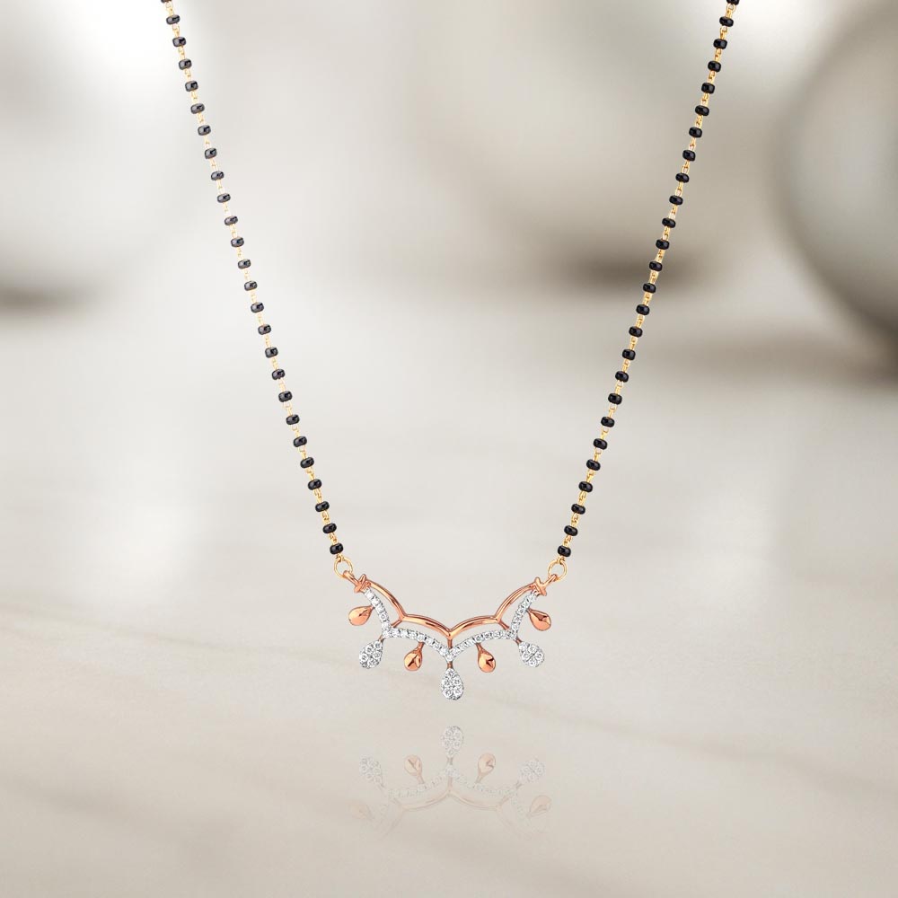 Sparkle Vow Diamond Mangalsutra,,hi-res image number null