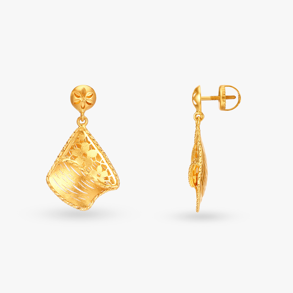 Enchanted Meadow Gold Pendant and Earrings Set,,hi-res image number null
