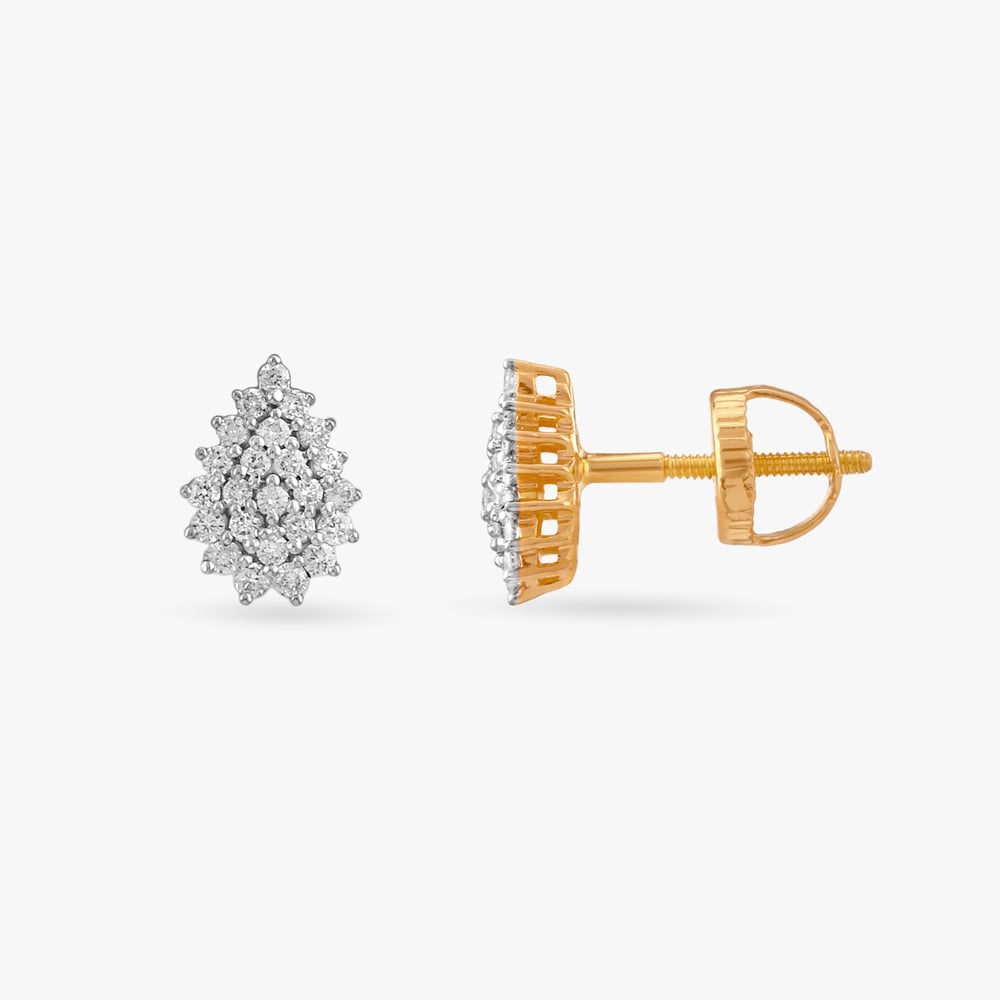 Radiant Frill Diamond Pendant and Earrings Set,,hi-res image number null