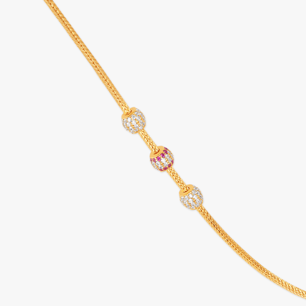 Richness Of Tradition Mugappu Chain,,hi-res image number null