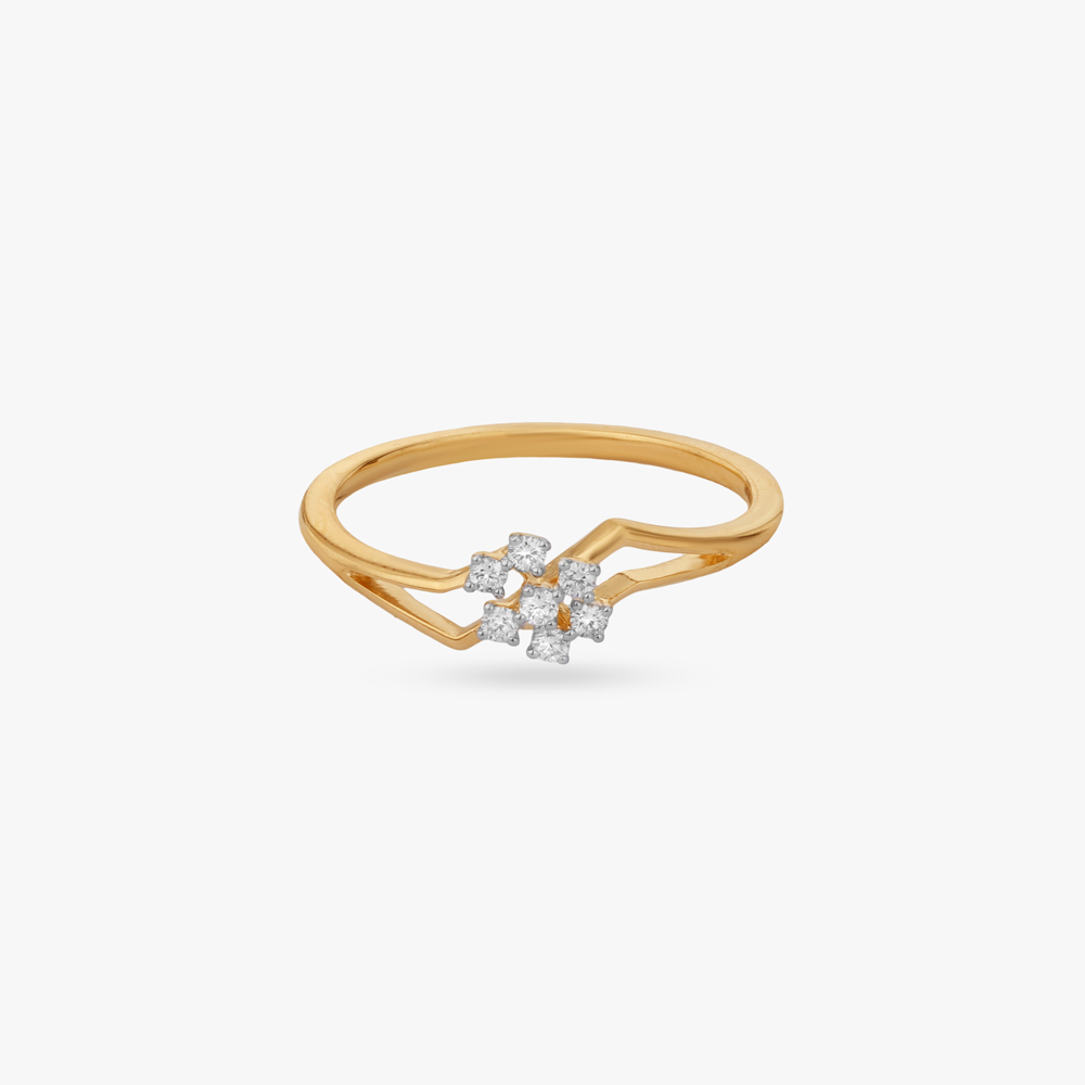

Petite Bloom Diamond Ring