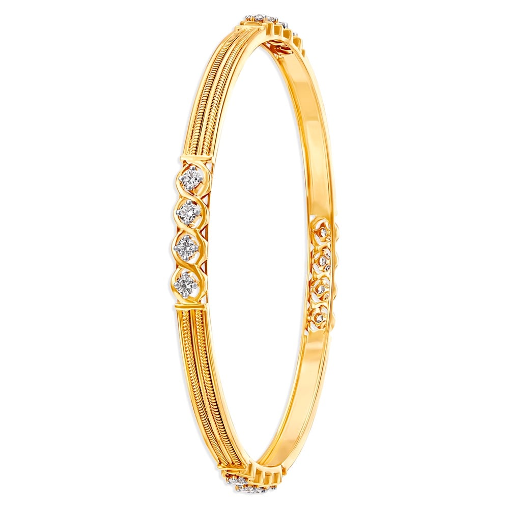 Tanishq 18 carat gold bangles 2025