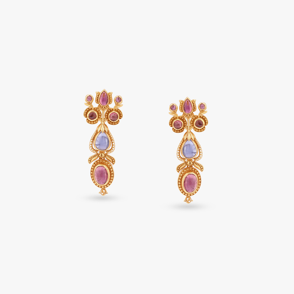 Petal Symphony Gold Necklace Set,,hi-res image number null