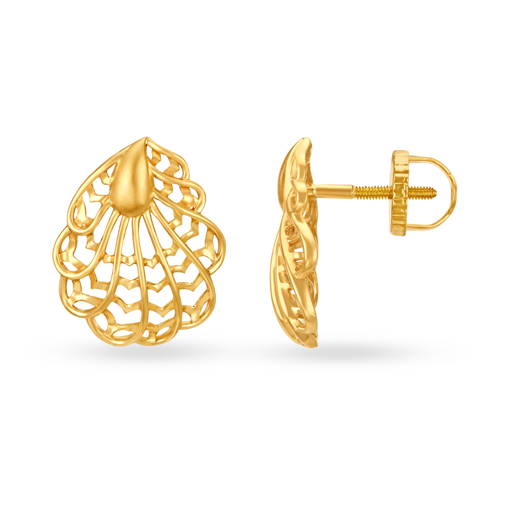 Elegant Gold Peacock Pendant and Earrings Set,,hi-res image number null