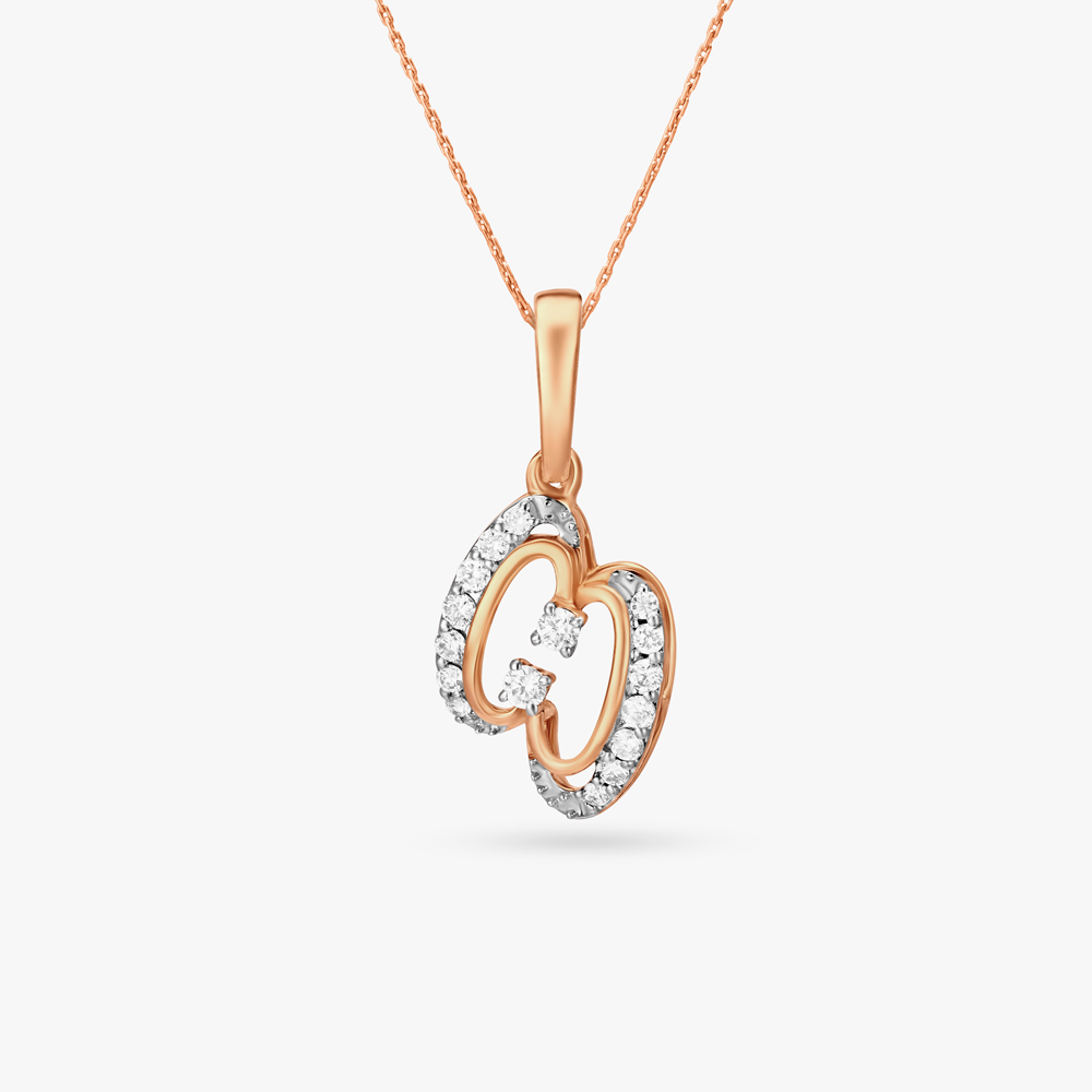 Surreal Geometry Diamond Pendant and Earrings Set,,hi-res image number null