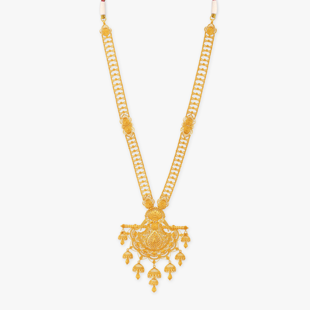 Digonto Gold Sita Haar Set,,hi-res image number null