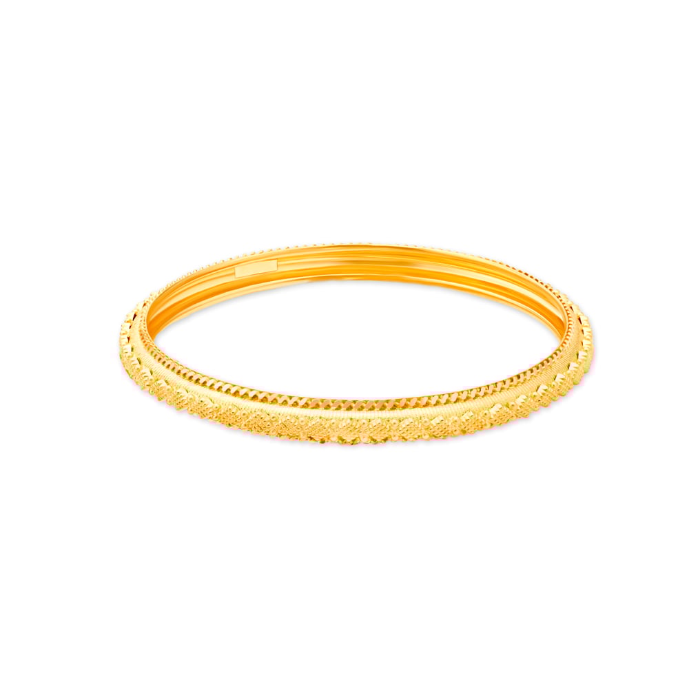 Ornate Delight Gold Bangles,,hi-res image number null
