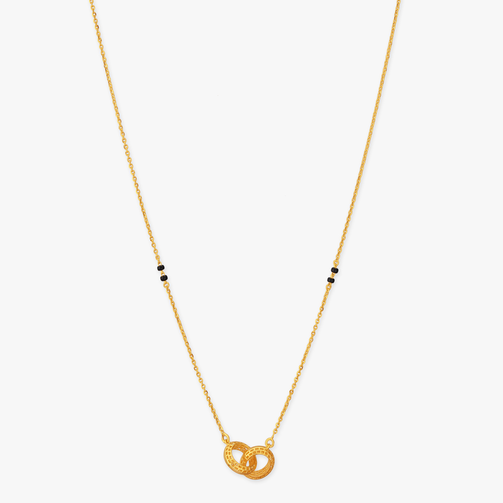 Twin Orbit Gold Mangalsutra,,hi-res image number null