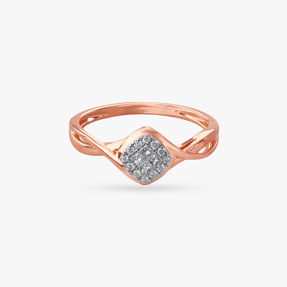 Sparkle Twist Diamond Ring,,hi-res image number null