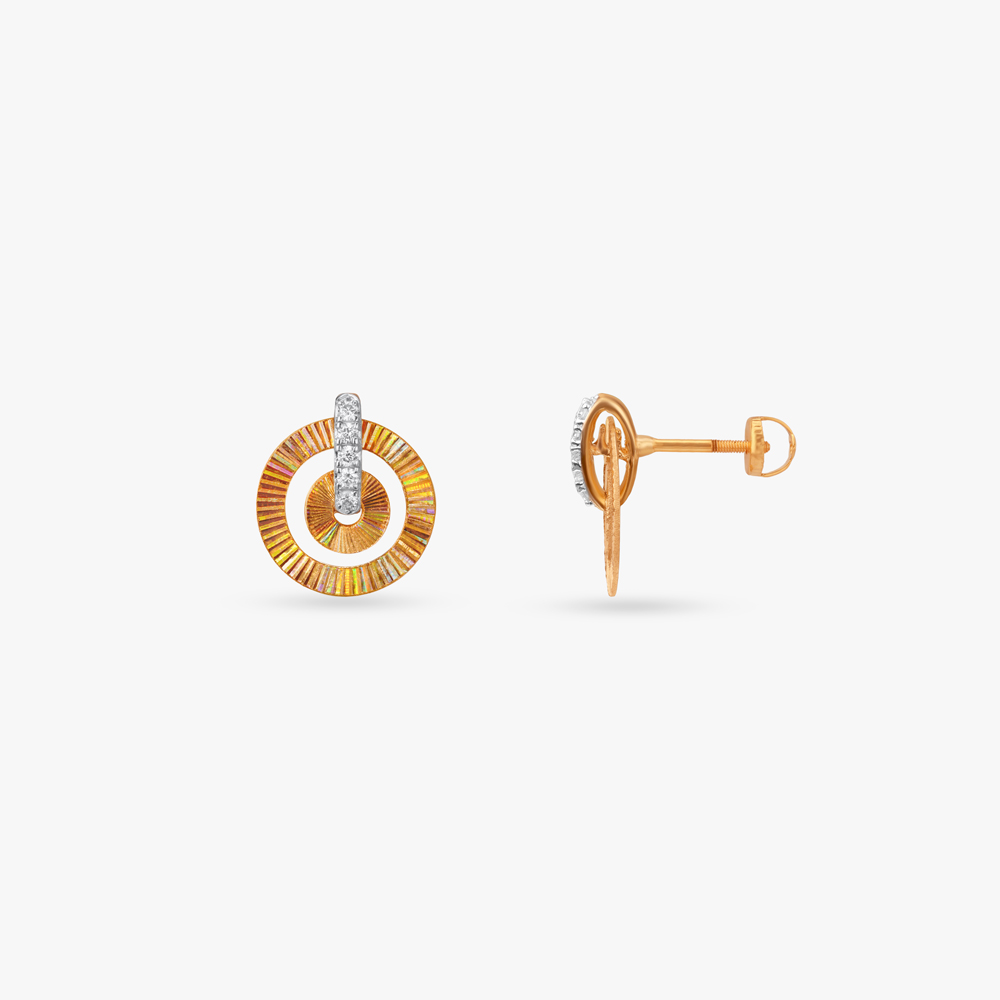Radiant Echo Diamond Stud Earrings,,hi-res image number null
