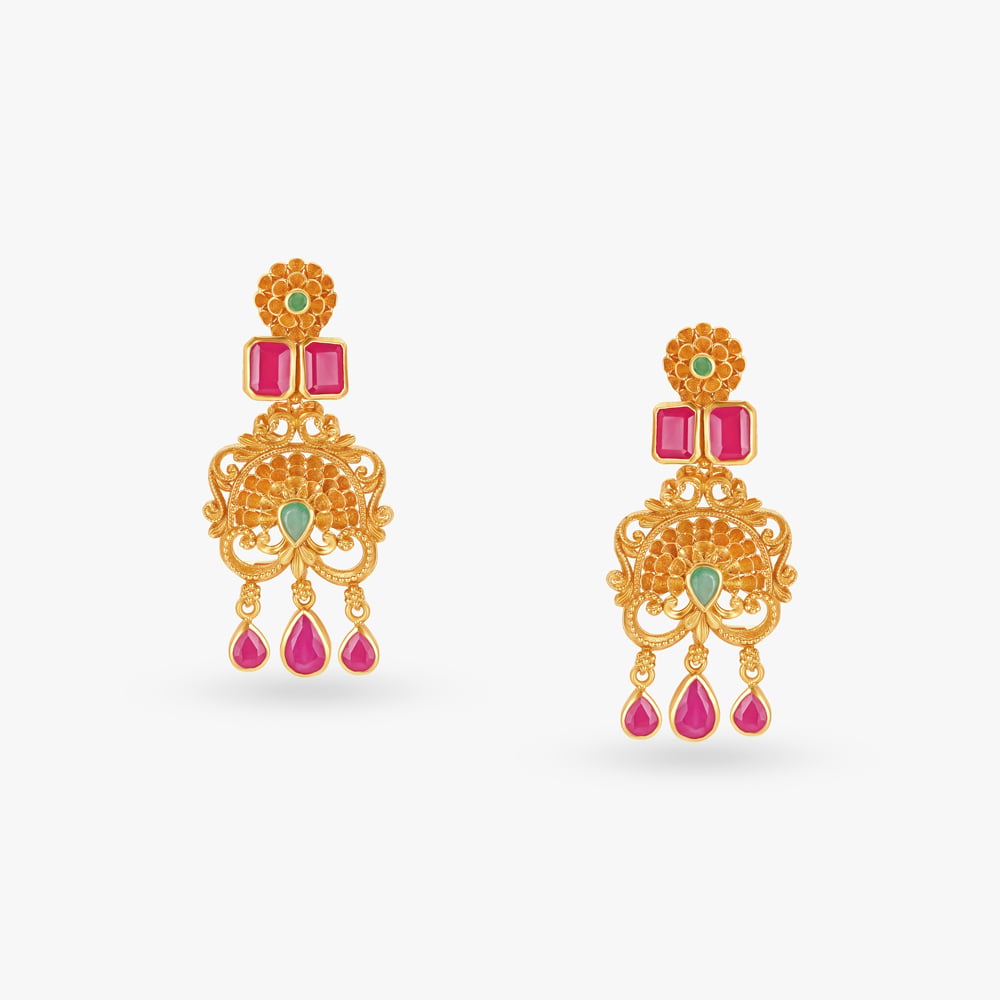 Majestic Kalasam Gold Necklace Set,,hi-res image number null
