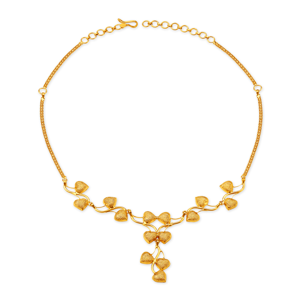 Romantic Gold Necklace Set,,hi-res image number null