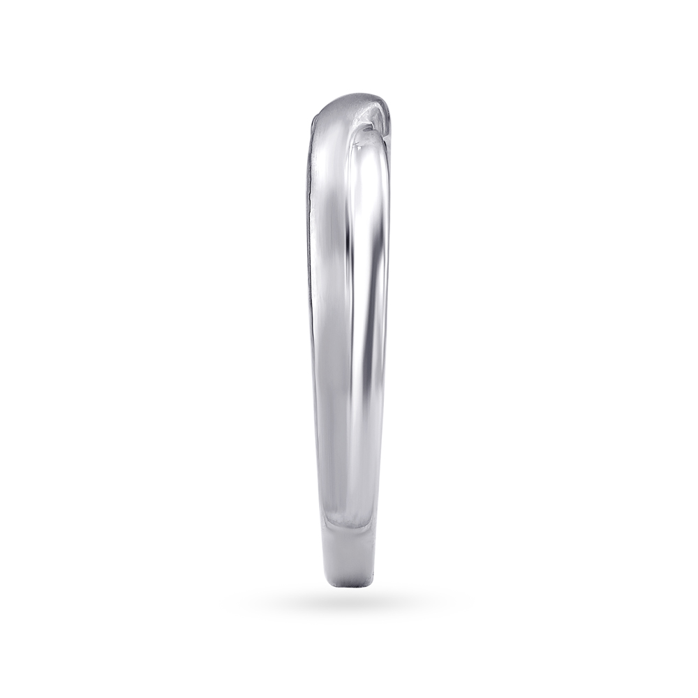 Intersecting Pattern Platinum Ring for Men,,hi-res image number null