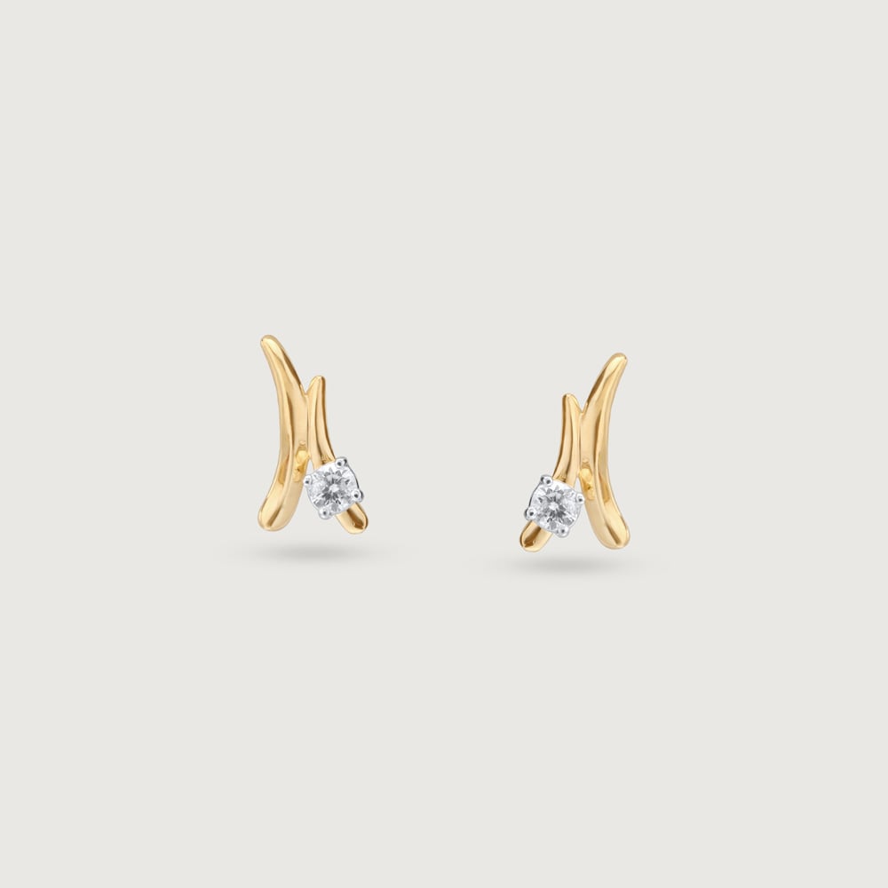 Petite Flair Diamond Earrings,,hi-res image number null