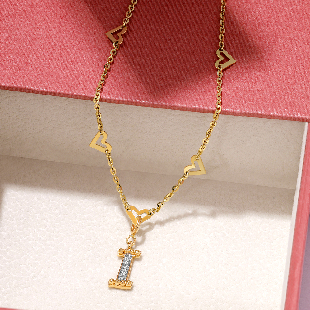 Mia Sutra DIY with Alphabet Charms- I,,hi-res image number null