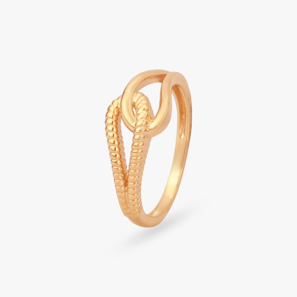 

Twisted Rope Gold Ring