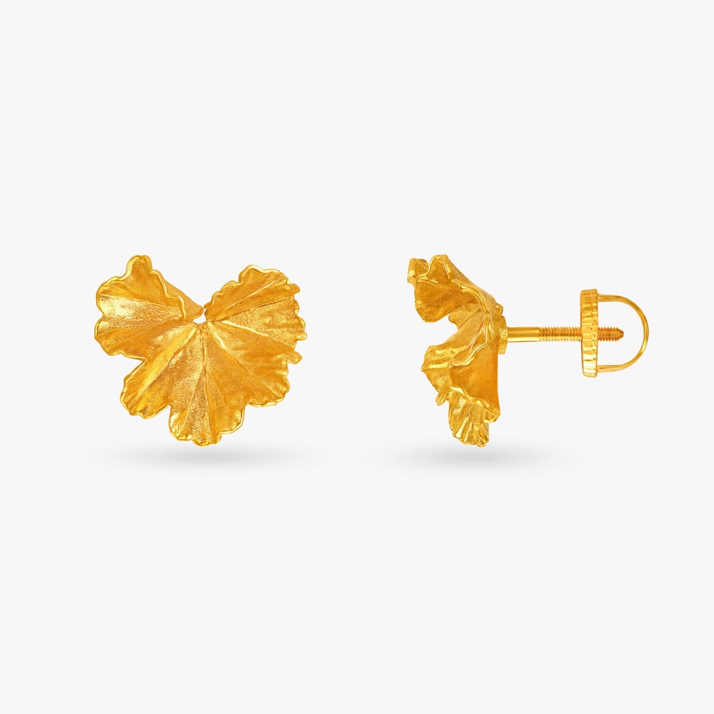Fresh Ferns Stud Earrings,,hi-res image number null