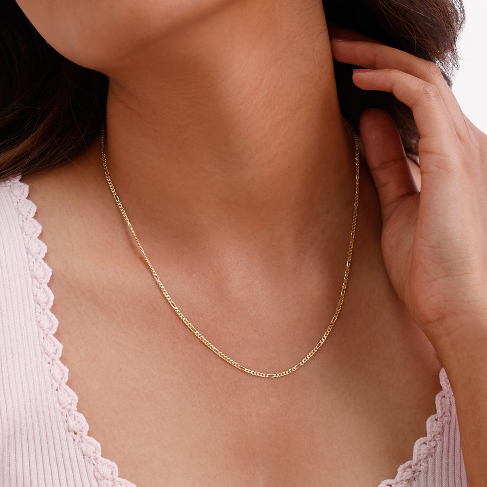 Classic Figaro Link Gold Chain,,hi-res image number null
