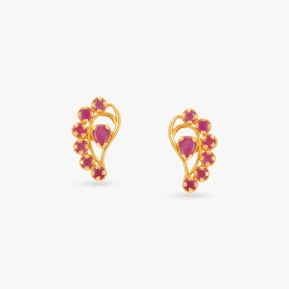 Love Flame Pendant and Earrings Set,,hi-res image number null