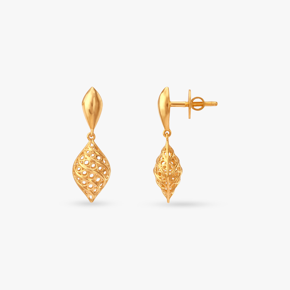 Leaf Muse Gold Necklace Set,,hi-res image number null