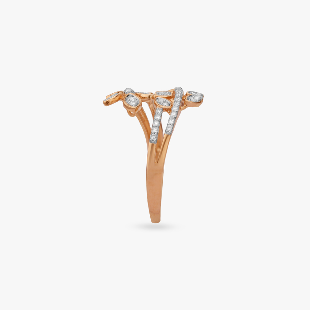 Leaf Trail Diamond Ring,,hi-res image number null