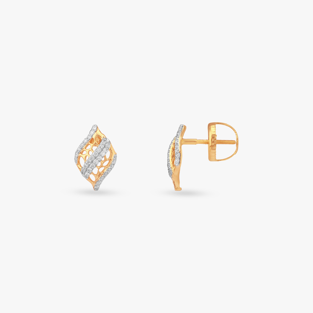 Twilight Weave Diamond Pendant with Chain and Earrings Set,,hi-res image number null