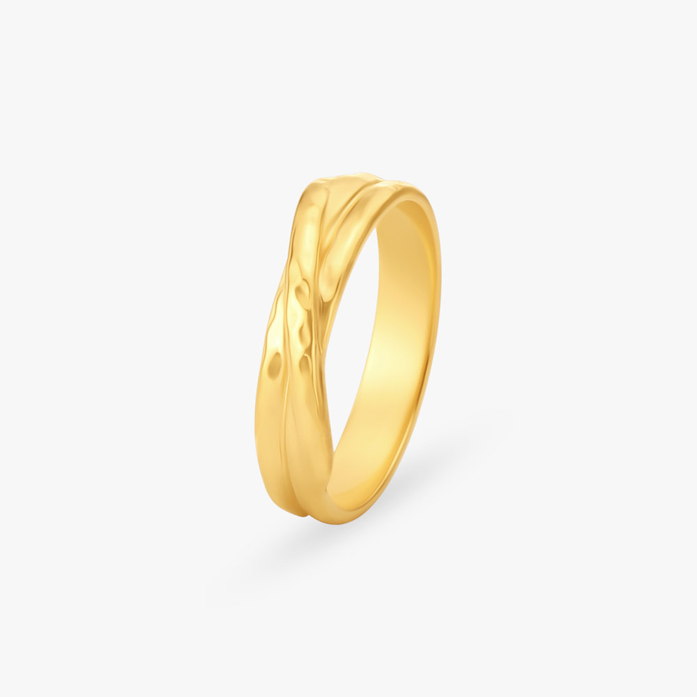 Textured Elegance Finger Ring,,hi-res image number null