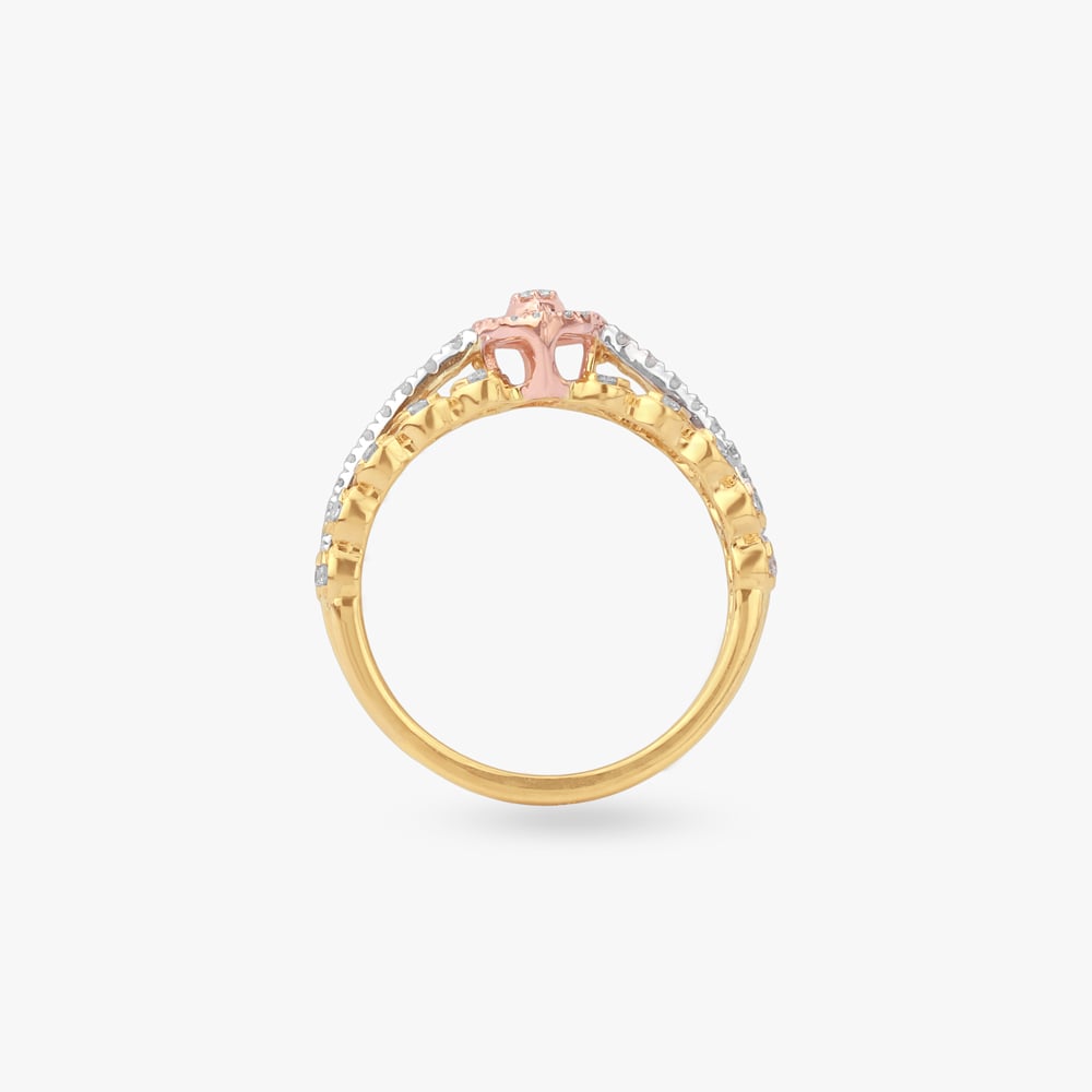 Petal Frame Diamond Ring,,hi-res image number null