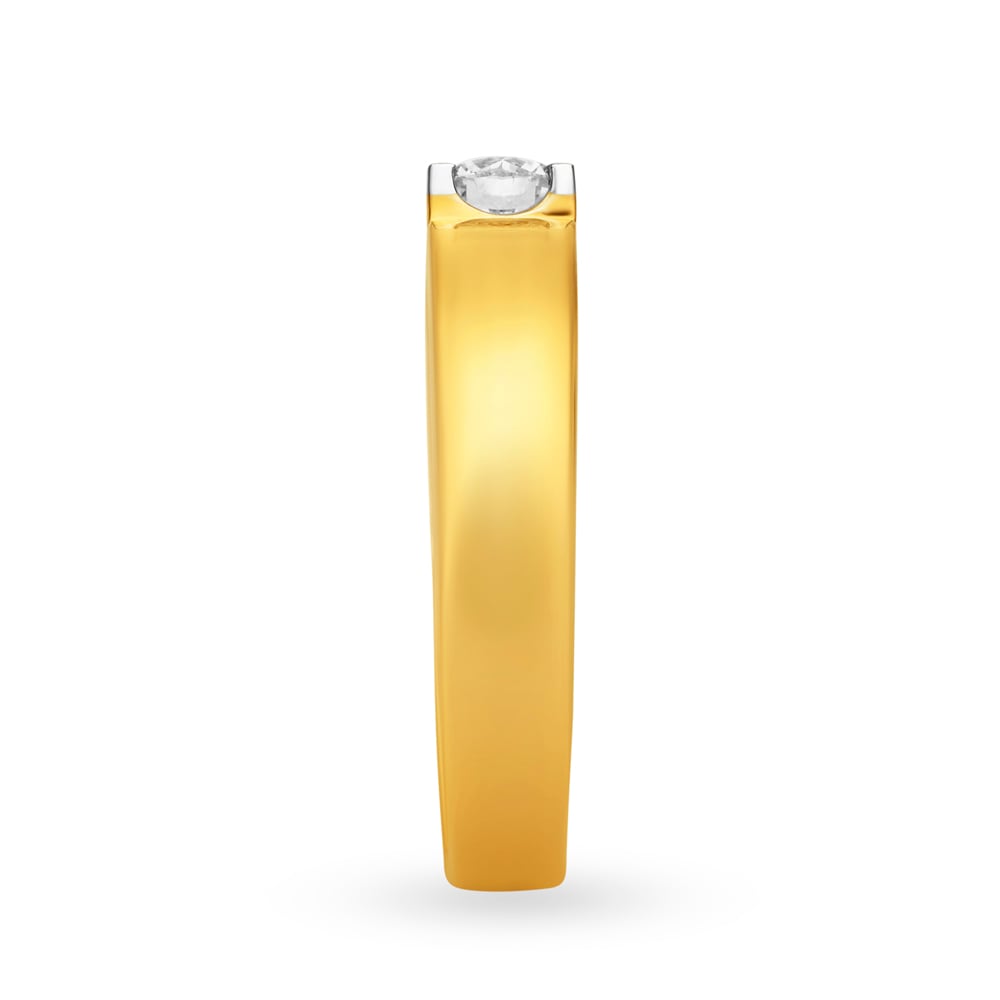 Ruben Solitaire Diamond Ring for Men,,hi-res image number null