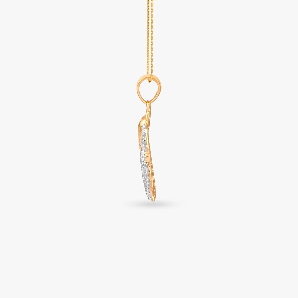 Ganesha Grace Diamond Pendant,,hi-res image number null