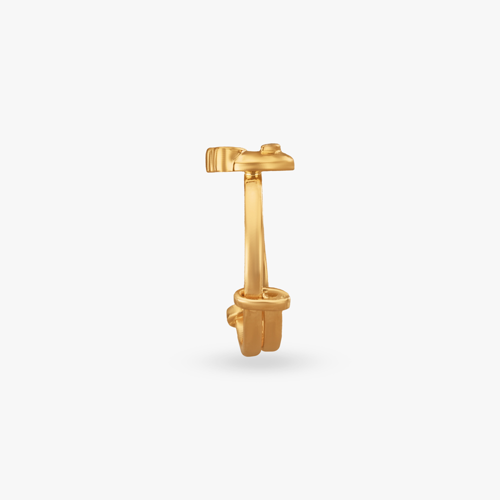 Happy Heart Gold Ring for Kids,,hi-res image number null