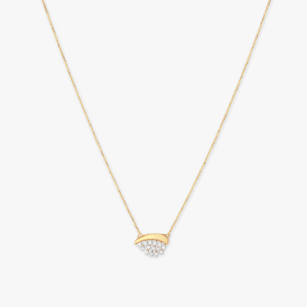 Sparkling Arc Diamond Necklace Set,,hi-res image number null