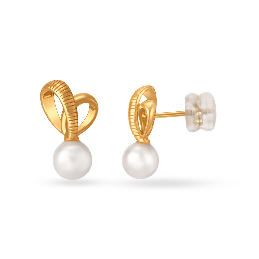 The Tell-Tale Heart Yellow Gold Drop Earrings,,hi-res image number null