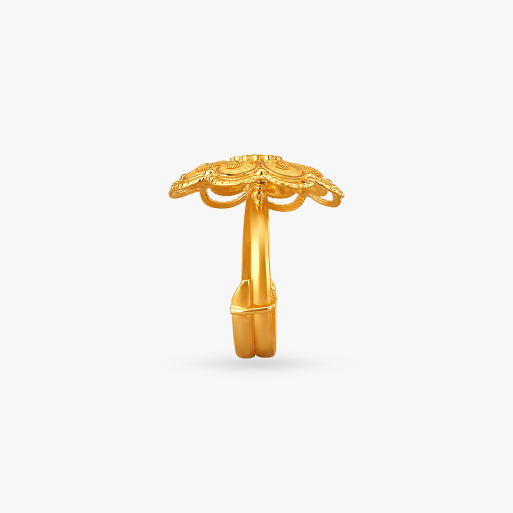 Floral Fantasy Gold Ring,,hi-res image number null