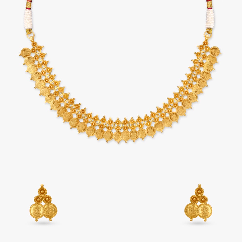 

Coin Legacy Gold Necklace Set