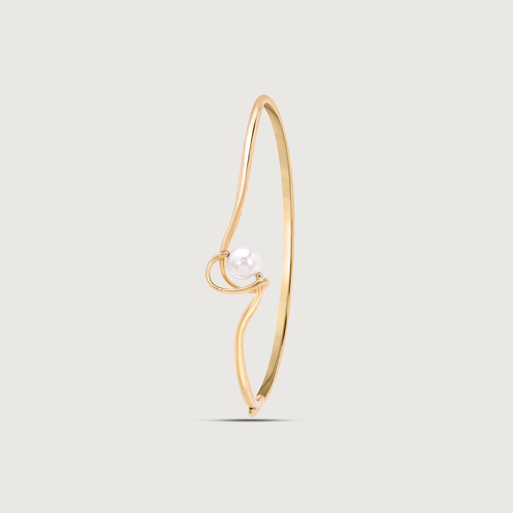 Aura Knot Pearl Bangle,,hi-res image number null
