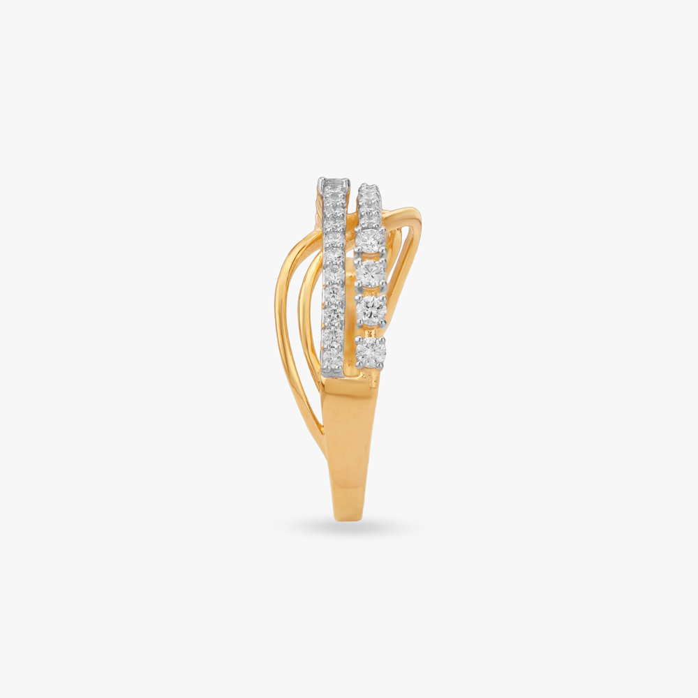 Radiant Dual Diamond Ring,,hi-res image number null