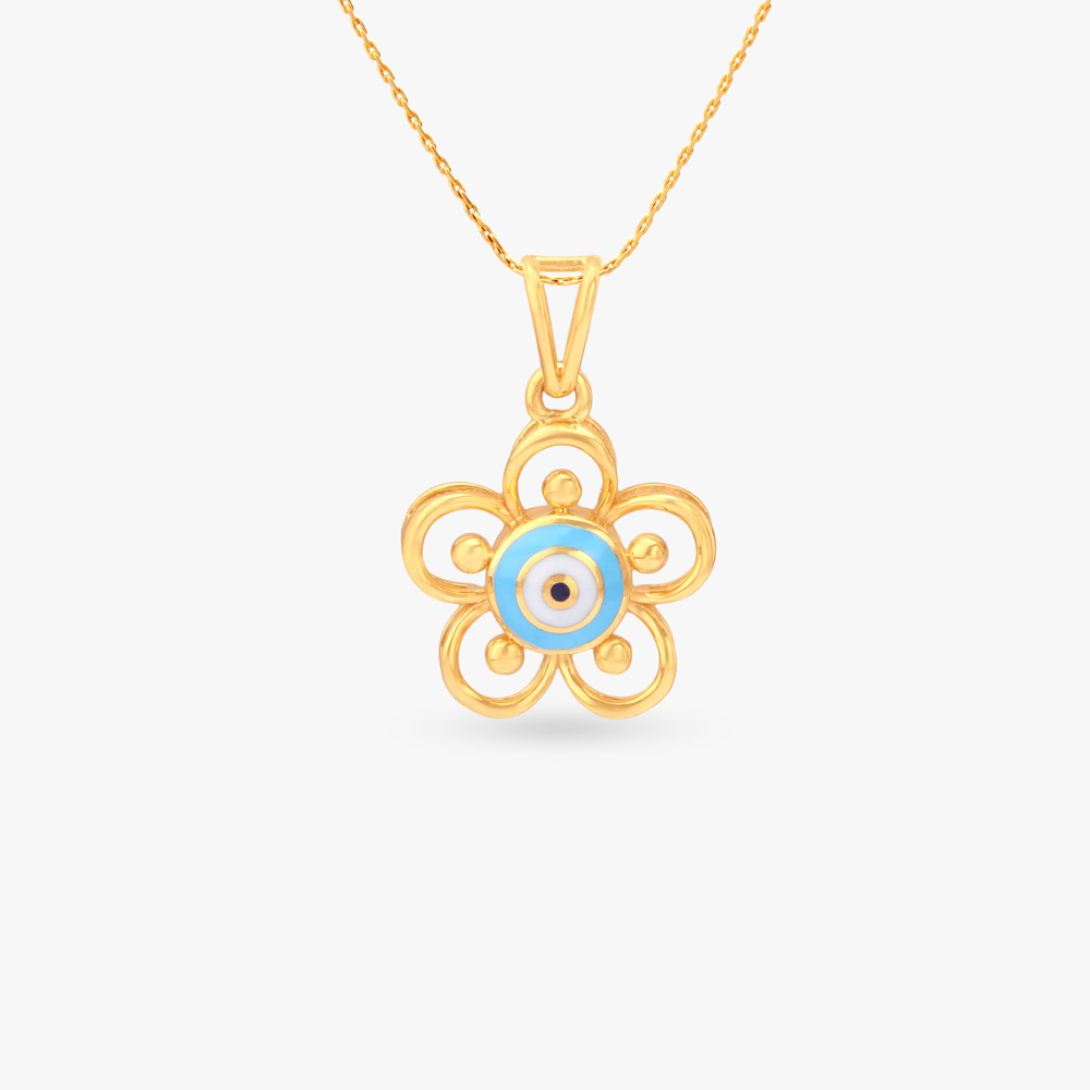 Guardian Bloom Gold Pendant,,hi-res image number null