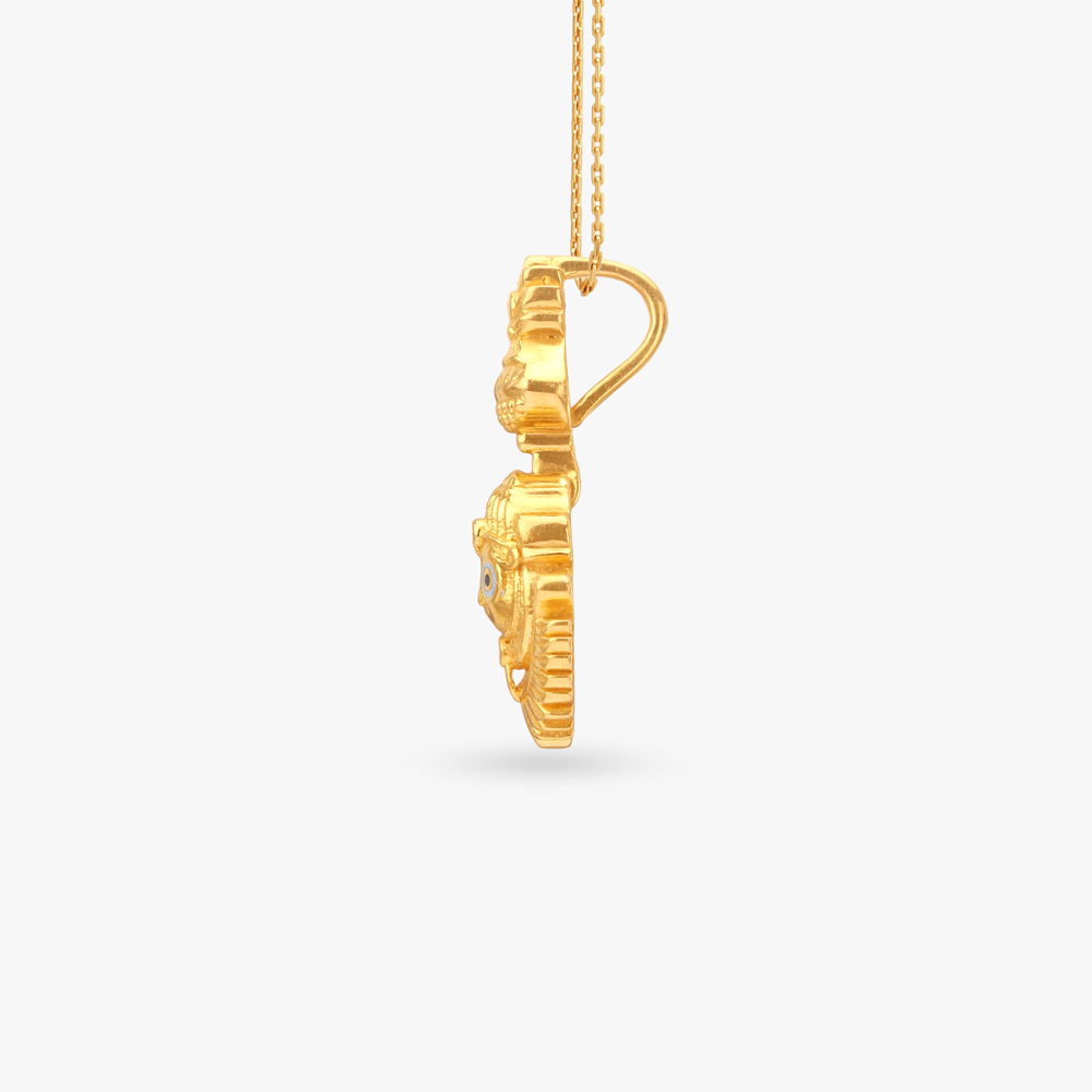 

Jagannath Kalash Gold Pendant