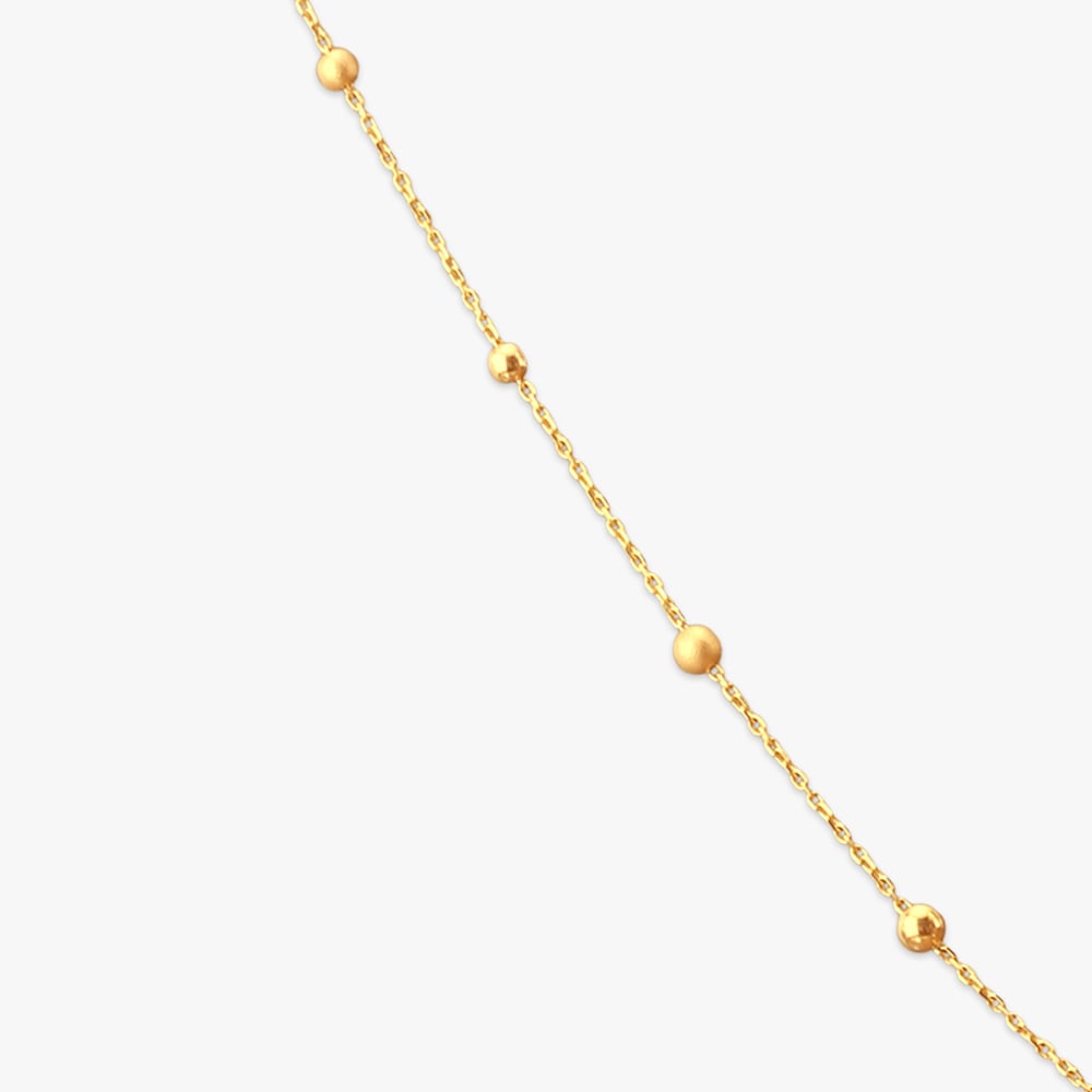 

Bead Cascade Gold Chain