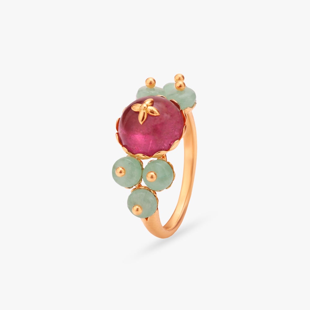 

Orchard Cluster Gold Ring