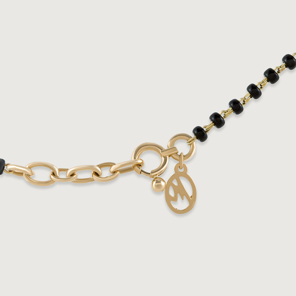 Whispering Wings Gold and Diamond Mangalsutra,,hi-res image number null