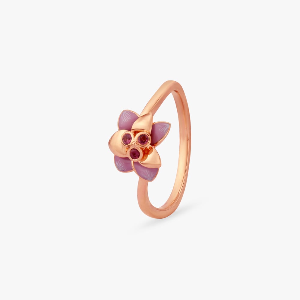 Petal Poetry Gold Ring,,hi-res image number null