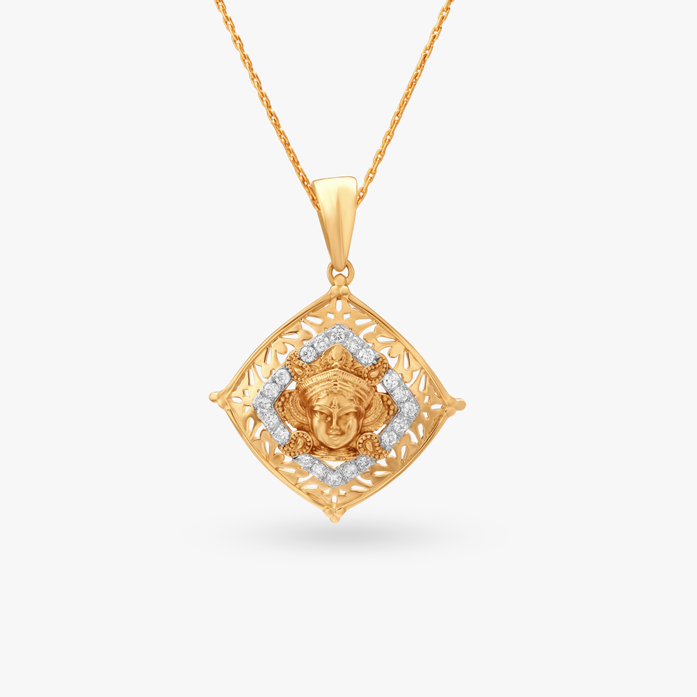 Ode to Divine Diamond Feminity Pendant,,hi-res image number null