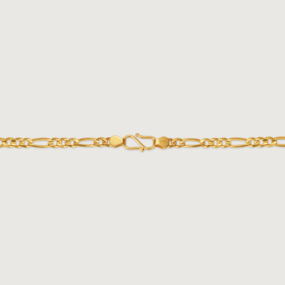 Figaro Link 22 Kt Gold Chain,,hi-res image number null