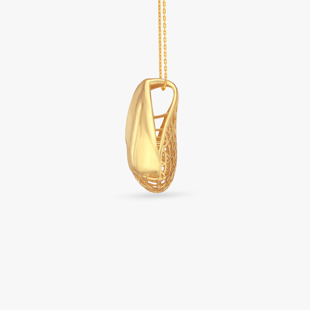 Gleam Arc Gold Pendant,,hi-res image number null