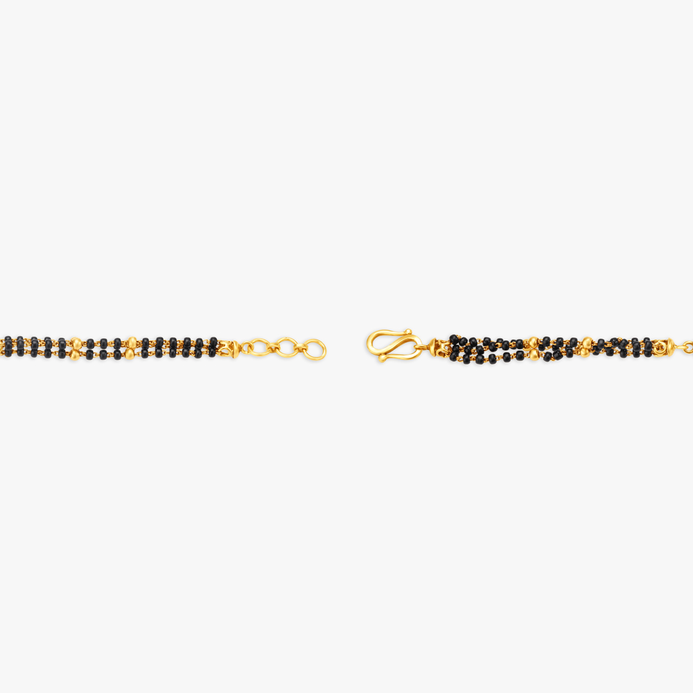 Poly-row Mangalsutra Bracelet,,hi-res image number null