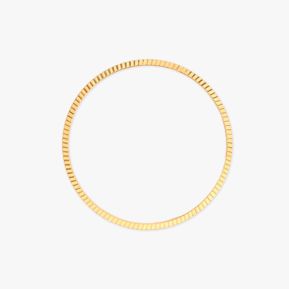 Petal Trace Gold Bangles,,hi-res image number null
