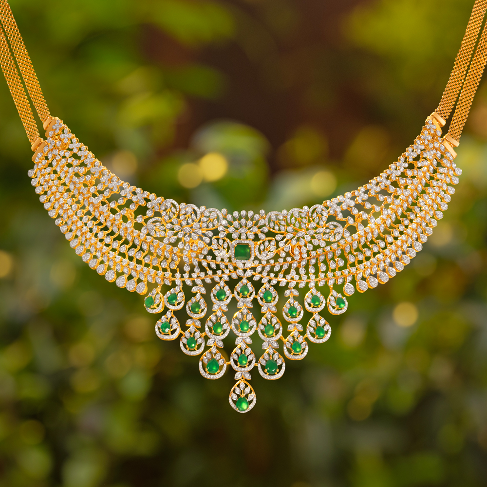 Versatile Glamour Diamond Necklace Set,,hi-res image number null